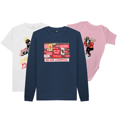 Up The Reds - Clothing for Kopites - Unofficial Liverpool FC t-shirts