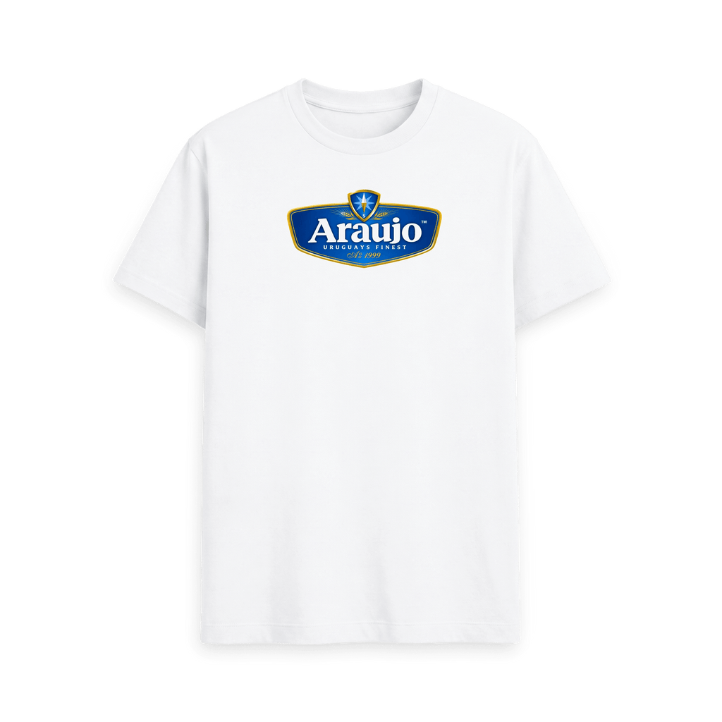 White Printed T-shirt Front