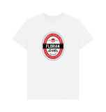 White Printed T-shirt Front