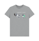 Athletic Grey Printed T-shirt