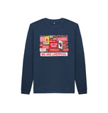 Navy Blue UTR Kids - Top Of  Kop Crew Neck