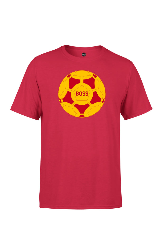 BOSS - Ball Logo - Red / Yellow (Red)